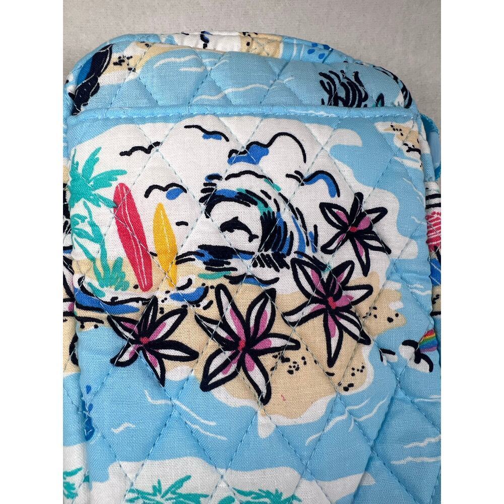 Vera Bradley Easy RFID Crossbody Purse Beach Treasures NEW Phone Pocket - Picture 2 of 10